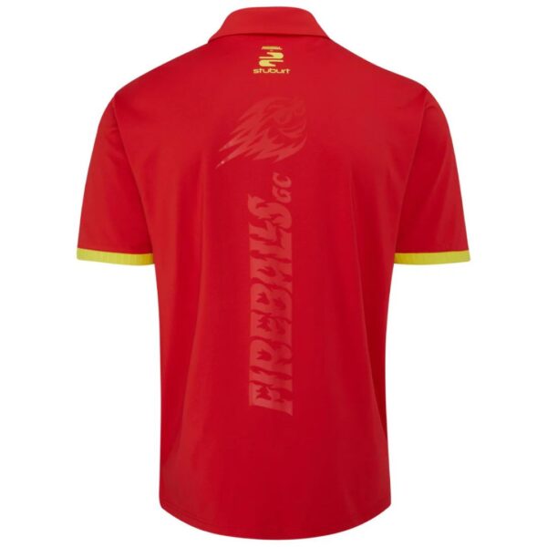 Pipiri Team Fireballs Madrid Polo Shirt – Lightweight Golf Performance Wear - Image 3